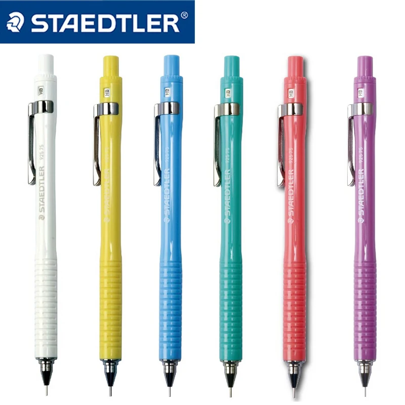STAEDTLER цветной автоматический карандаш 1 шт. 925 75 низкий центр тяжести ручка для рисования 0,5 мм студенческий стержень карандаш для рисования инструмент