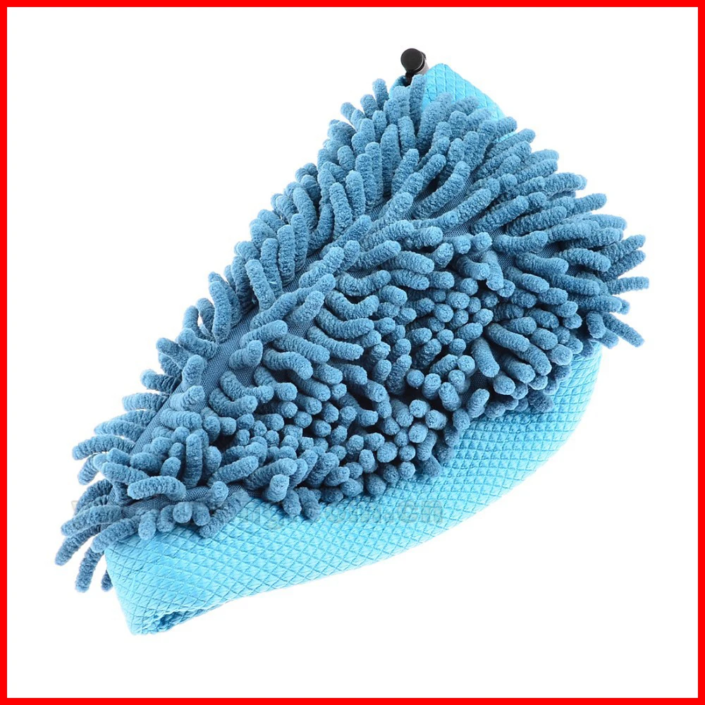 Синий Большие размеры салфетка из микрофибры для очистки для покрытие для пола для H2O Швабра X5/Vax X2/Bionaire Паровая Швабра для дома