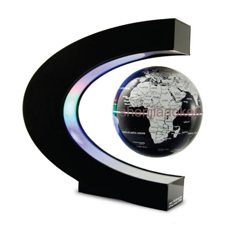 Magnetic Floating Globe World Map teaching resources home Office Desk Decoration School supplies Magnetic levitation globe 1pc