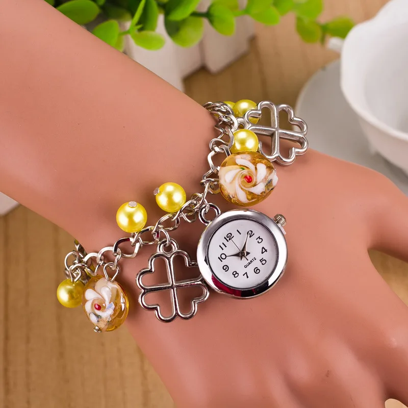 

New Fashion Flowers Watches Women Dress Elegant Quartz Bracelet Ladies Watch Crystal Diamond Wrist Watch For 2019 Girl Gift