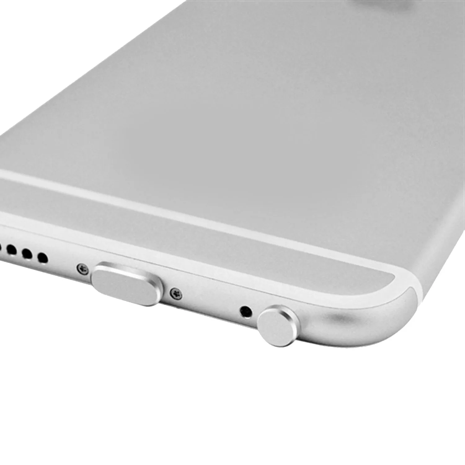 Besegad металлический 3,5 мм разъем для наушников Пылезащитная заглушка против пыли ушной колпачок зарядный порт для iPhone 6 6s Plus 5s SE iPad гаджеты для телефона