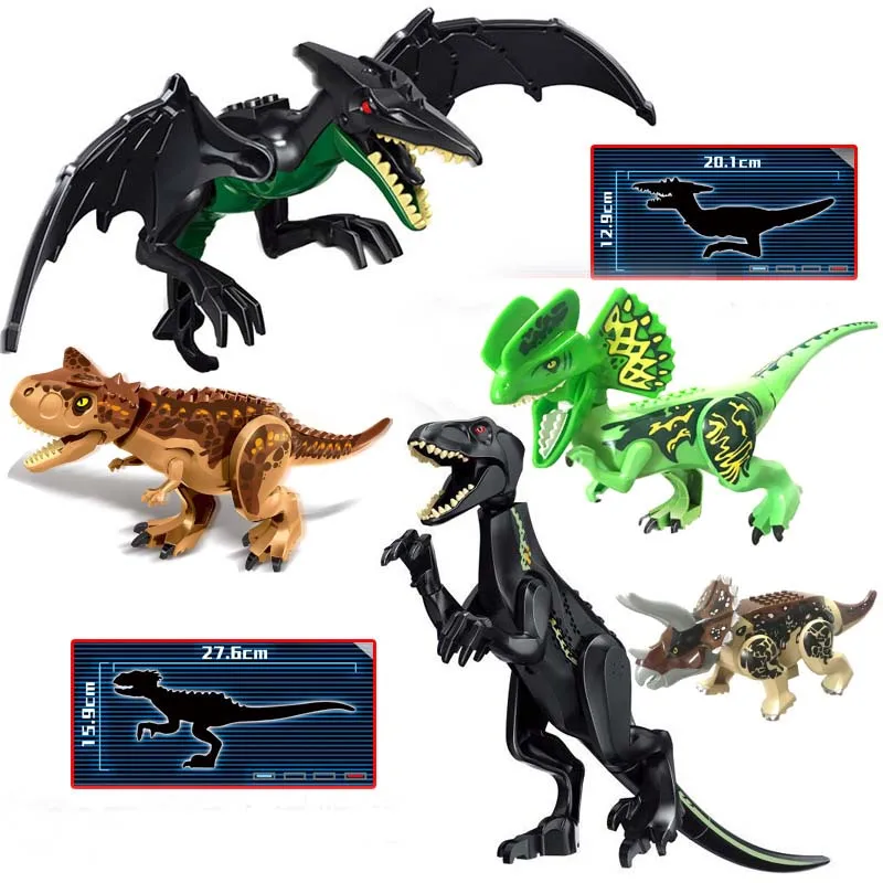 jurassic world building blocks