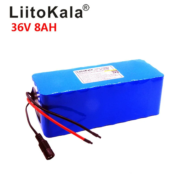 Аккумуляторная батарея LiitoKala 36 В 500 Вт 18650 8 Ач|Комплекты батарей| |