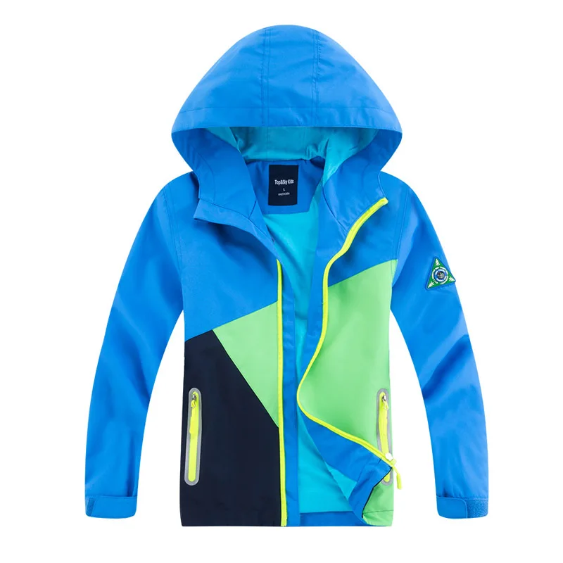 

2019 Autumn Winter Waterproof Girls Boy Coat Outerwear Windbreaker Coat Children Jacket For Kids Hooded For Boys