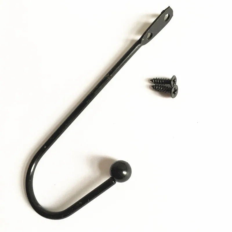 5 шт. простой стиль матовая Черная Отделка настенное крепление ...