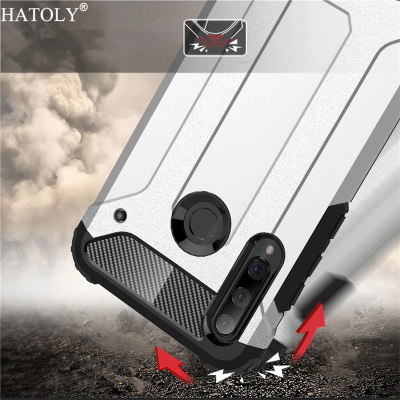 For Huawei Honor 20 Lite Case Silicone Armor Hard PC Back Phone Cover Fo Protective | Мобильные телефоны и аксессуары