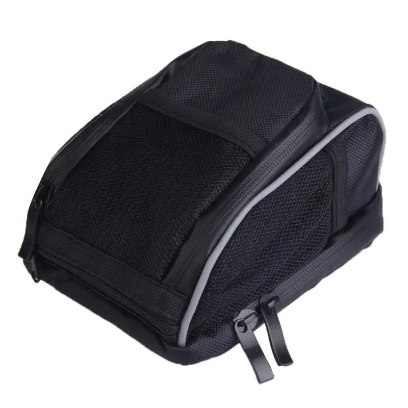 Clearance New Outdoor Bicycle Bag Bike Handlebar Bar Basket Cycling Front Head Bag Top Tube Cycling Pannier Quick Release Bike Accessories 4