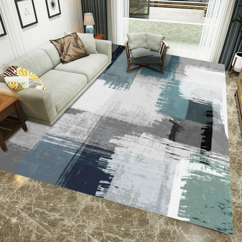 

Nordic Abstract Style Carpet Rugs For Living Room Big Size Area Rug Floor Mat Bedroom Modern Home Carpet For Study/Dinning Room