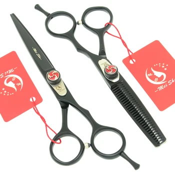 

6.0Inch Meisha Barbers Scissors Kit JP440C Hair Cutting Scissors Thinning Shears for Hairdressing Safety Trimming Razors HA0310