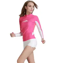 Rashguard с длинным рукавом женская одежда для серфинга из лайкры для плавания Rashguard женская верхняя одежда для плавания с защитой от ультрафиолета Футболка для плавания