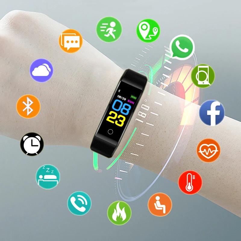 Sport Bracelet Smart Watch Women Men Smartwatch For Android IOS Electronics Wach Clock Smart Band Fitness