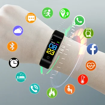 

Sport Bracelet Smart Watch Women Men Smartwatch For Android IOS Electronics Wach Clock Smart Band Fitness Tracker New Smartband