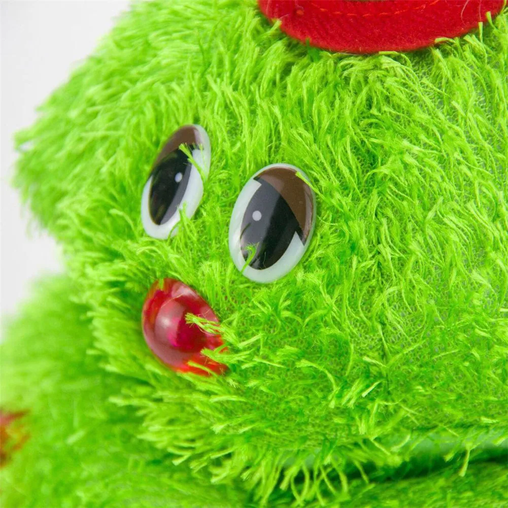 Brinquedo de Natal Árvore de Natal sem Bateria Elétrico Cantando Dança Movendo Chapéu Crianças Brinquedo Presente 6 Brinquedo de natal elétrico cantando dança movendo