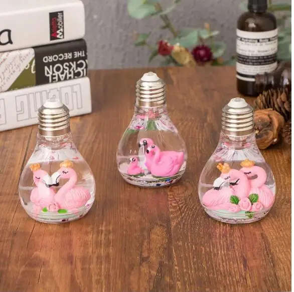 

Ins Pink Flamingo bulb night light room decorations Night Light