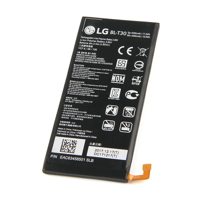 BL-T30 Батарея для LG X power 2 II L64VL M320F M320N M322 L63BL K10 Мощность M320 M320DSN M320TV MLV7N 4500 ма-ч