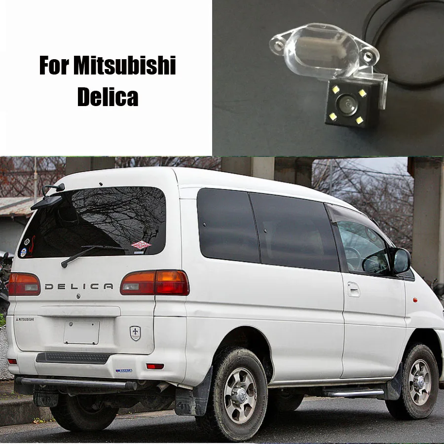 Thehotcake камера заднего вида/парковочная для Mitsubishi Delica / HD CCD RCA NTST PAL/подсветильник