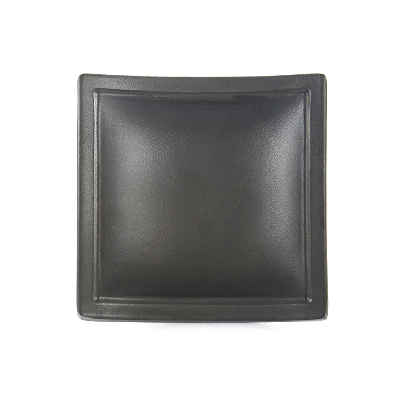 ANTOWALL-2pieces-square-black-Melamine-dinner-dish-soy-sauce-dish-for-restaurant-household-supplies (1)