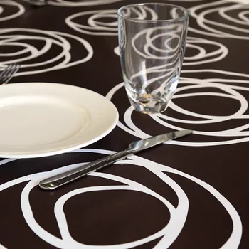 

Pastoral Style Rectangular Table Cloth Geometric Tablecloth Table Cover Home Restaurant Decoration