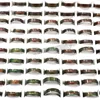 XiaoYaoTYM Fashion Mood Rings, 100pcs Mix Size MOOD Ring Changes Color From Temperature 4