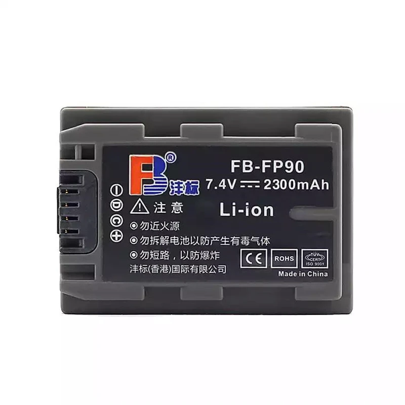 

NP-FP90 NP FP90 Li-ion Battery pack NPFP90 lithium batteries For Sony FP60 FP70 FP90 HC20E/HC21E/HC30E Digital camera Battery