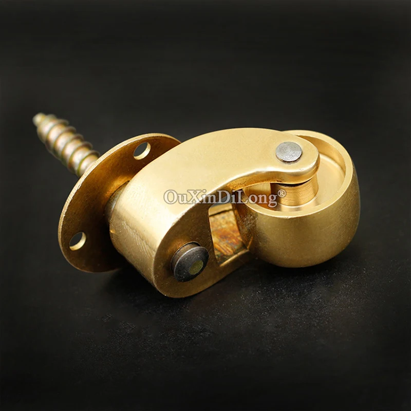 European Antique 2PCS Pure Brass Furniture Casters Table Chair Sofa Desk Mute Runners Rollers Universal Wheels European Antique 2PCS Pure Brass Furniture Casters Table Chair Sofa Desk Mute Runners Rollers Universal Wheels