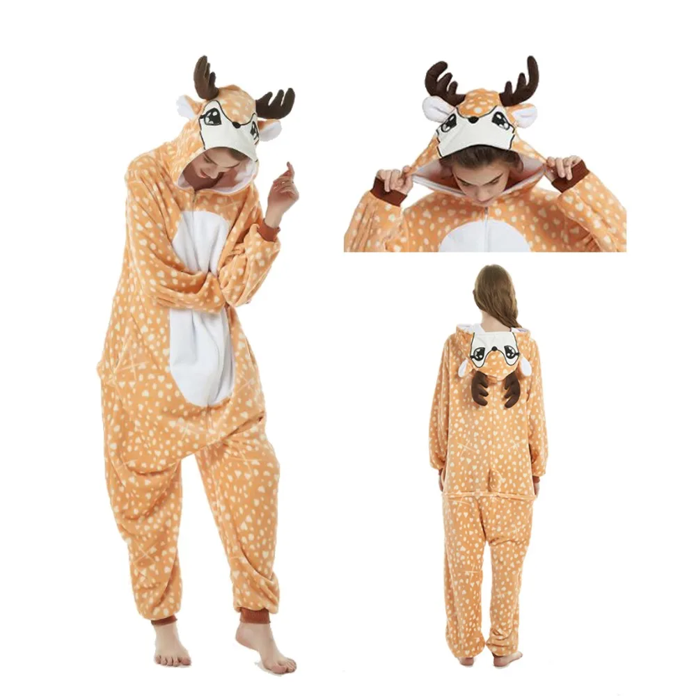 

Onesies Adult unisex kigurumis Pajamas Wholesale Ladies Men's Party Jumpsuit Cartoon Onepiece Unicorn Animal Costume Set