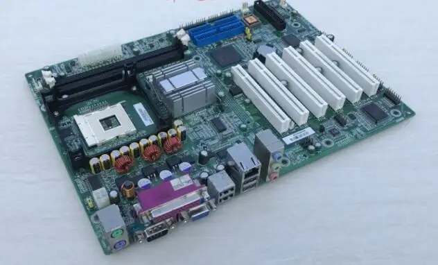 IP-4GVI63 100% ОК, оригинальная материнская плата IPC TOP-MB845VEA ATX, промышленная материнская плата 6-PCI с оперативной памятью процессора 4