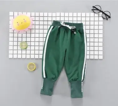 

Boys Sports Pants Spring Autumn Kids Clothes for 1-3 Years Old Baby Girl Leisure Pants 2019 Baby Stripe Trousers SY-F181103