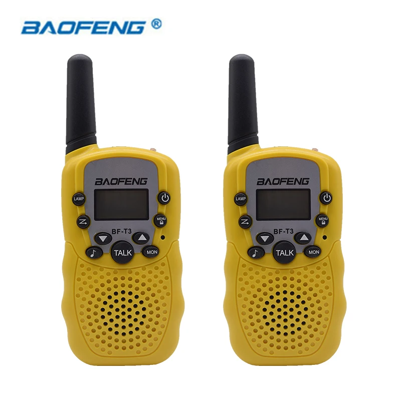 2 шт. Baofeng T3 Мини Walkie Talkie дети радио 0 5 Вт 8/22CH ЖК дисплей Дисплей любитель