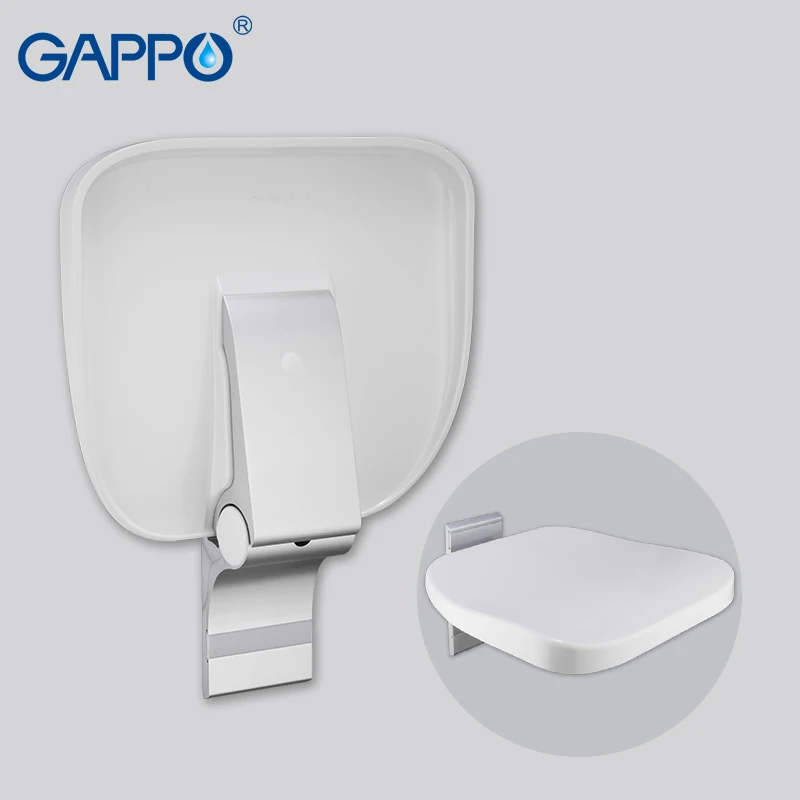 GAPPO Wall Mounted Shower Seat shower folding seat children toilet folding shower chairs Bath shower Stool Cadeira bath chair GAPPO Wall Mounted Shower Seat shower folding seat children toilet folding shower chairs Bath shower Stool Cadeira bath chair