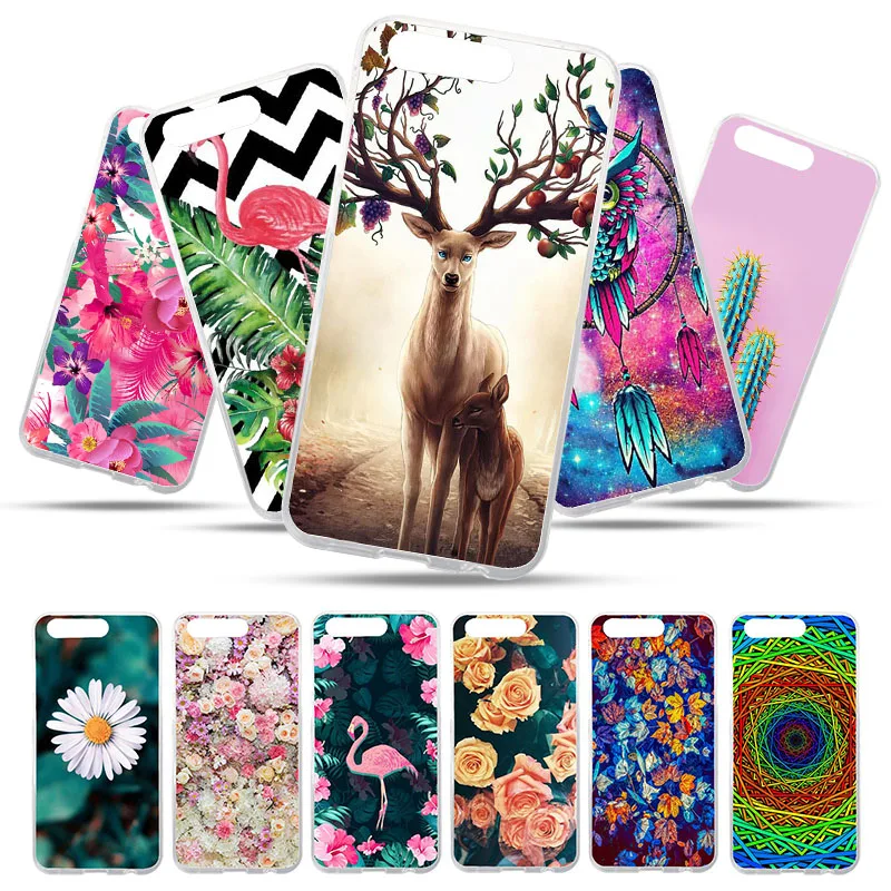 

Bolomboy Painted Case For Asus Zenfone 4 Pro ZS551KL Case Silicone Soft TPU Cases Zenfone4 Pro Cover Wildflowers Cute Animal Bag