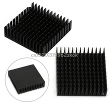 2Pcs Radiator Aluminum Heatsink Extruded Profile Heat Dissipation for Electronic #H029#