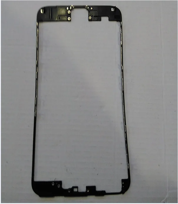 Черный/Белый Передний ободок с горячим клеем для iPhone 6 Plus ЖК-детали корпуса