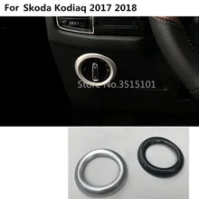font b car b font styling cover front Headlight head light switch Button inner Trim