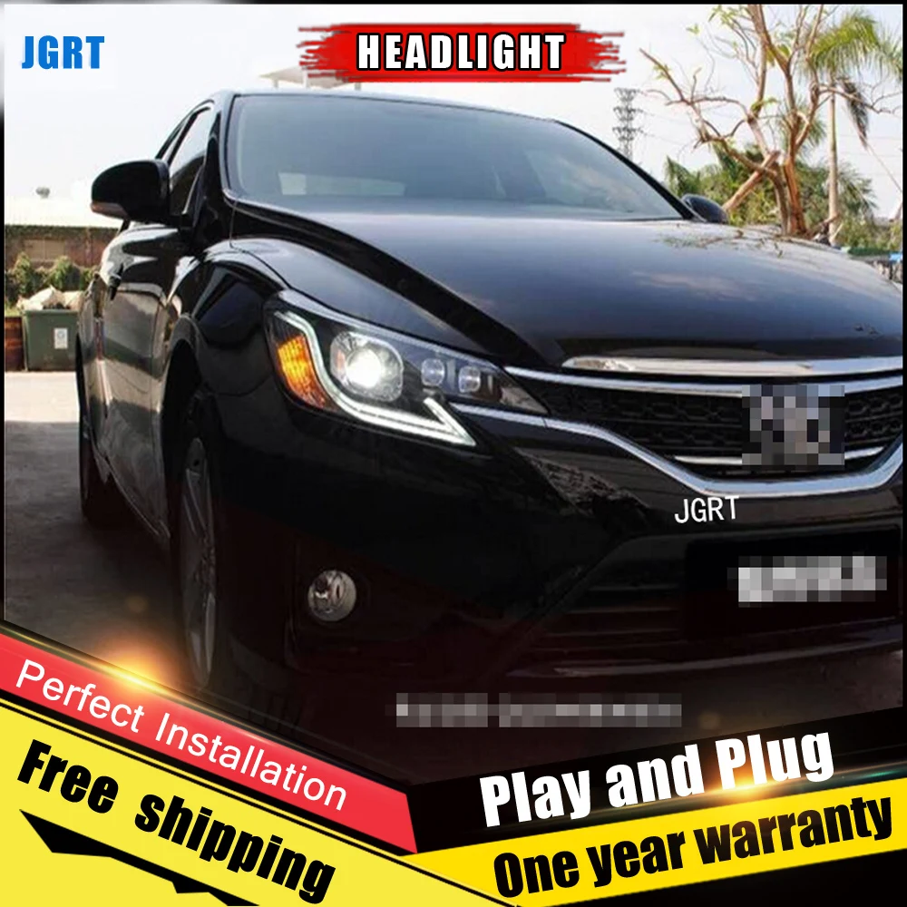 2 шт. автомобильный стиль светодиодный фонарь для Toyota Reiz 13-15 Mark X двойной луч H7