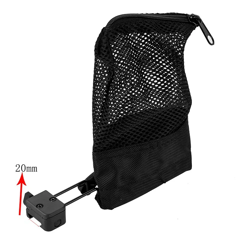 

Hunting Gear Military Equipment Bullet Shell Bag Mesh Trap Black Catching Nylon Mesh Bag