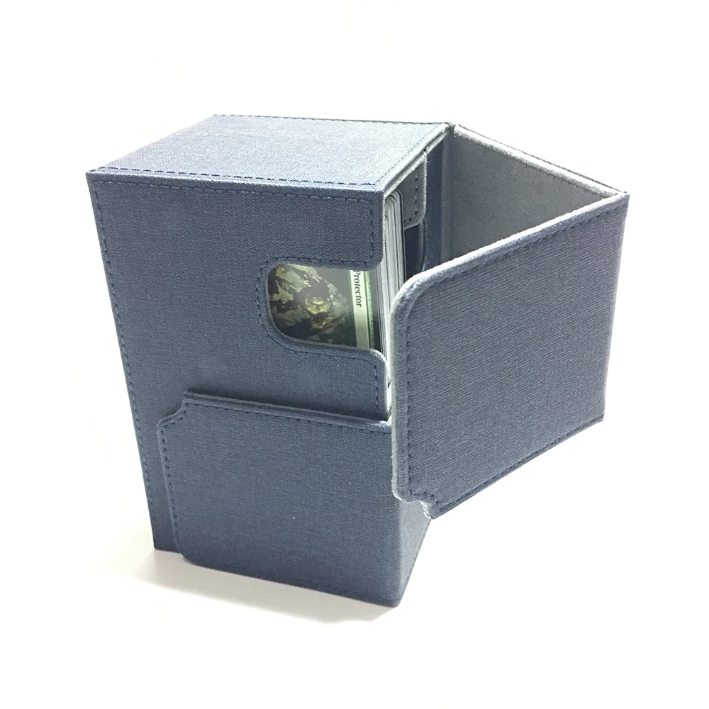 Большой размер торговые карты коробка настольная игра чехол контейнер коллекция