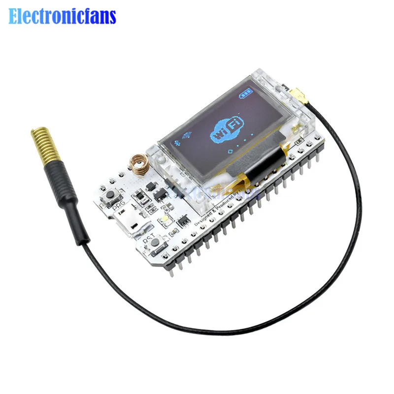 SX1278 LoRa ESP32 0,96 дюймовый синий oled-дисплей Bluetooth wifi Lora комплект 32 модуль Интернет-разработка 433 МГц 470 МГц для Arduino