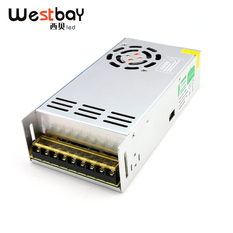 

Best quality 24V 14.6A 350W Switching Power Supply Driver for LED Strip,Neon lights, AC 170-260V or 90-110V Input to DC 24V