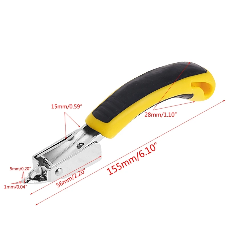 Горячая-сверхмощная обивка степлер для удаления ногтей Съемник офисные Профессиональные ручные инструменты