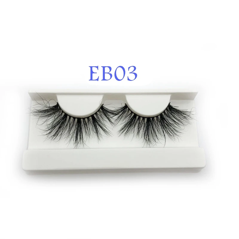 

New arrivals 25mm mink fur lashes Volume Cruelty Free Mink False Eyelashes extra length 3D real mink eyelash