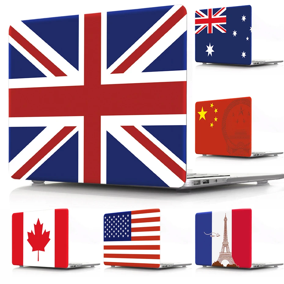 Laptop Case For Apple Macbook Air 11 13 inch National Flag Pattern Protective Shell for Macbook Pro 13 15 Retina Notebook Case Laptop Case For Apple Macbook Air 11 13 inch National Flag Pattern Protective Shell for Macbook Pro 13 15 Retina Notebook Case