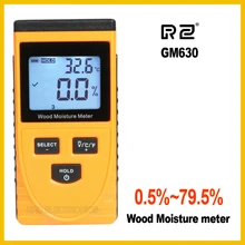 RZ EMT01 Inductive Wood Moisture Meter Hygrometer font b Digital b font Electrical Ambient Temperature font