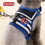 Hipidog-Navy-Style-Adjustable-Soft-Breathable-Dog-Harness-Mesh-Vest-Harness-for-Dogs-Puppy-Cat-Collar