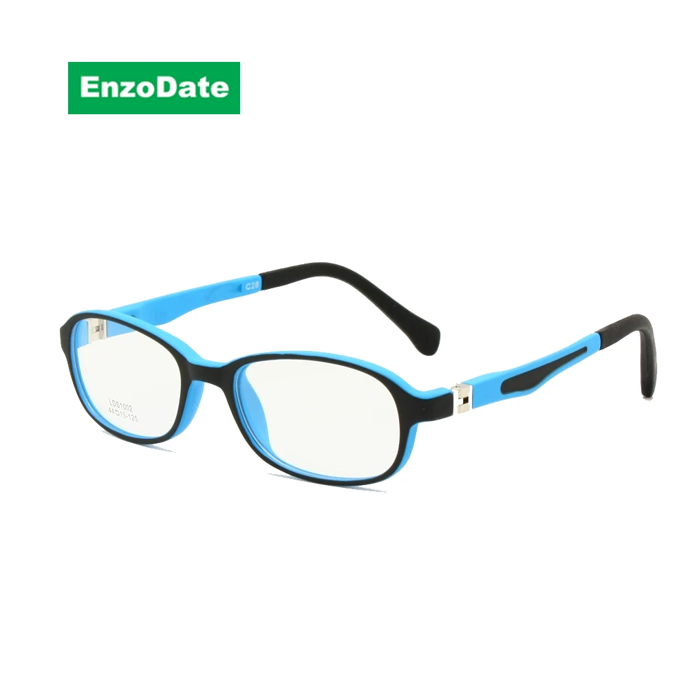 

Children Glasses Frame TR90 Size 44-15 Safe Bendable with Spring Hinge Flexible Optical Boys Girls Kids Eyeglasses Clear Lenses
