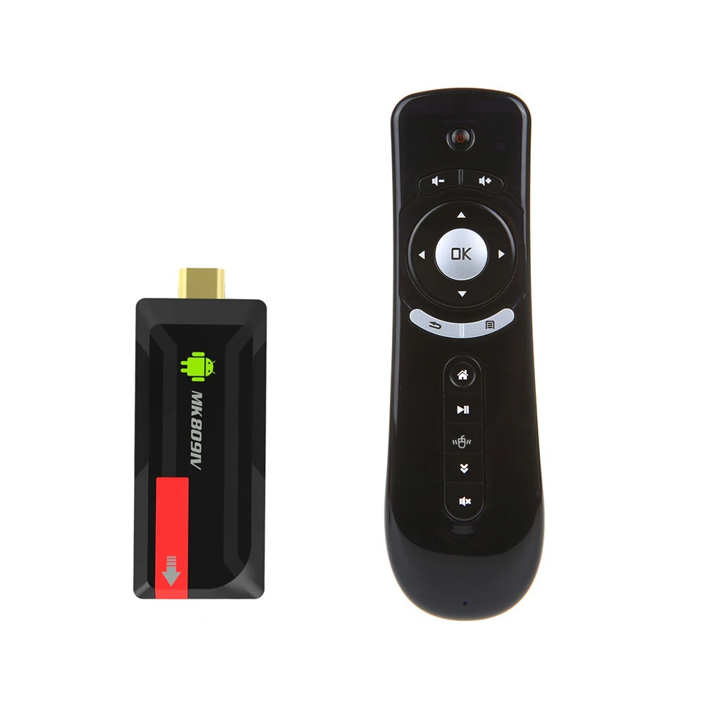 MK809IV MK809 IV Quad Core TV Stick Box Media Player Google Android 2 ГБ/8 ГБ WIFI HDMI Smart Dongle + T2 Гироскоп fly мышь |