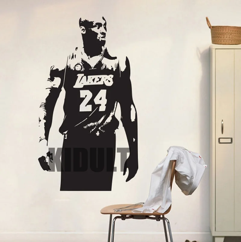 James Wall Stickers Basketball Star NBA24 Number People Wall Decals