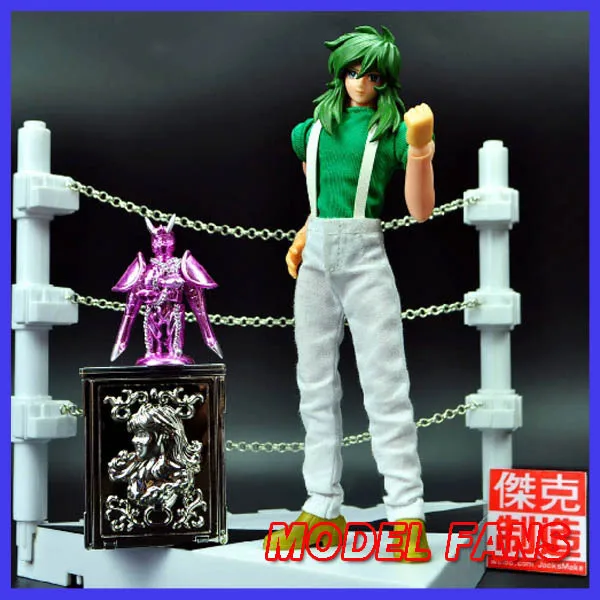Модели фанатов в наличии JACK MODEL saint seiya Cloth Myth EX 2 0 Andromeda shun Mufti form and cloth box Challenge Scene |