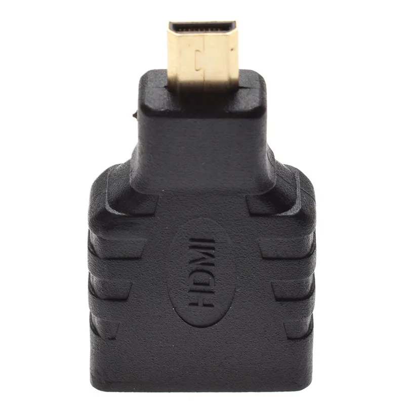 Горячая Micro HDMI(тип D) Мужской к HDMI(тип A) Женский разъем адаптера для мобильного телефона с разъемами Micro HDMI