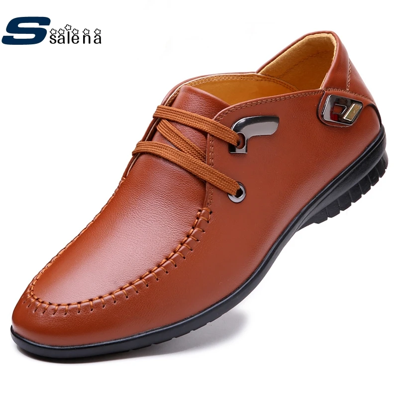 

Boys Casual Shoes Flats Men Leather Shoes Good Quality Working Shoes AA30075